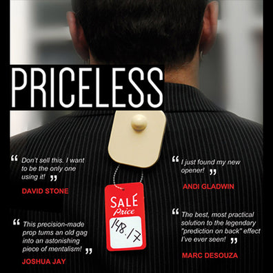 Priceless (Gimmick and Online Instructions) by Michel Huot and Richard Sanders - Trick